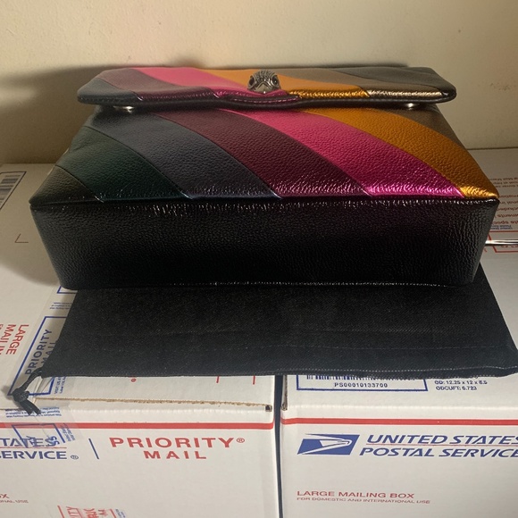 Kurt Geiger Multicolor Striped Crossbody Bag - Picture 7 of 9